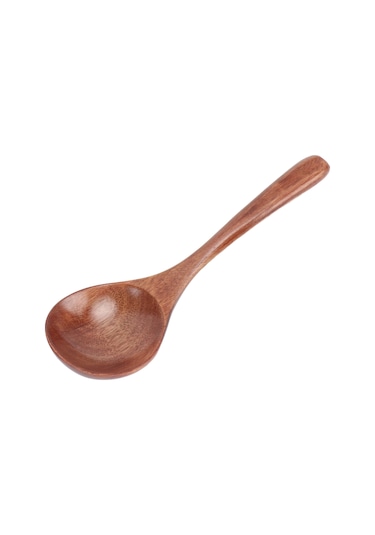 Skycity Ahşap Çorba Kaşığı - Dayanıklı Ahşap Malzeme, Isıya Dayanıklı, Saf Kullanım, Çorba Ve Yemek Servisi İçin Uygun Diğer