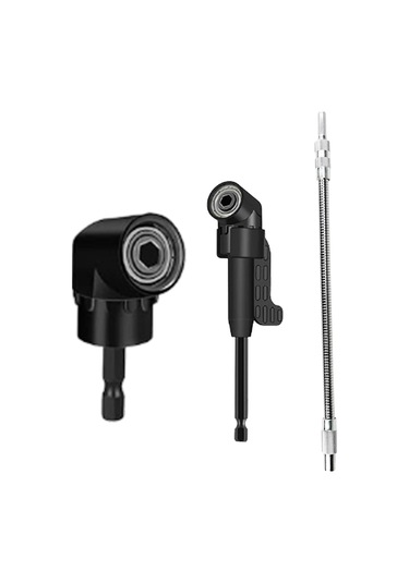 Xurunkeji Esnek Matkap Ucu Uzatma Ve 105 Derece Dik Açı Matkap Bağlantı Seti - Ulaşılması Zor Alanlar İçin, Ev Geliştirme