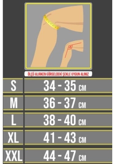 Patella Destekli Fleksible Balenli Uzun Dizlik