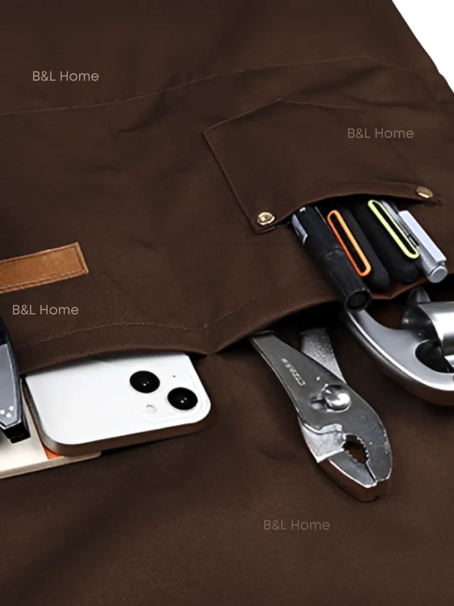 B&l Home Cepli Mutfak Önlüğü Hediyeler İle 192653307 Kahverengi