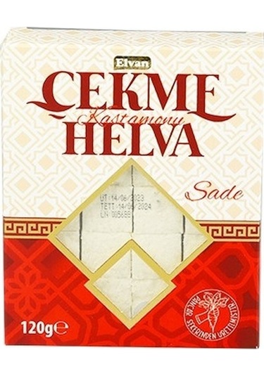 Elvan Çekme Helva Sade 120 Gr. (1 Paket)