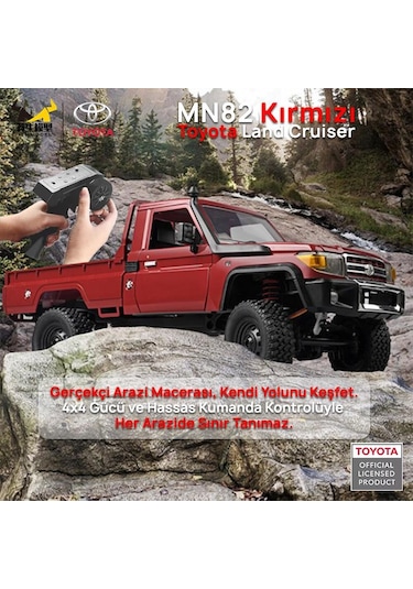 Mn Model Mn82 1/12 Toyota Land Cruiser Lc79 4wd Rc Model Crawler Offroad Uzaktan Kumandalı Araba Truck Rtr Lisanslı Kırmızı+dahili Işık Seti Mn-82 Mnmodel/mn82-red Mn Model Mn82 1/12 Toyota Land Cruiser Lc79 4wd Rc Model Crawler Offroad Uzaktan Kumandalı Araba Truck Rtr Lisanslı Kırmızı+dahili Işık Seti Mn-82 Mnmodel/mn82-red