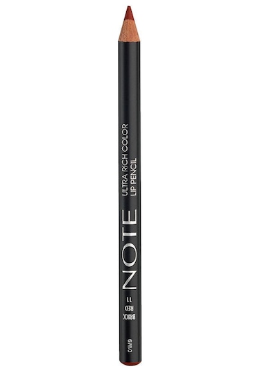 Note Cosmetique Ultra Rich Color Lip Pencil Dudak Kalemi 11 Brick Red - Kırmızı