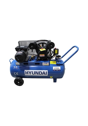 Hyundai HM-V-0.25 3 Hp 8 Bar 100 LT V Kafa Hava Kompresörü