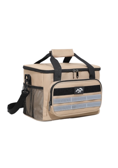 Büyük Kapasiteli Taze Tutma Piknik Sıcak Çantası-haki