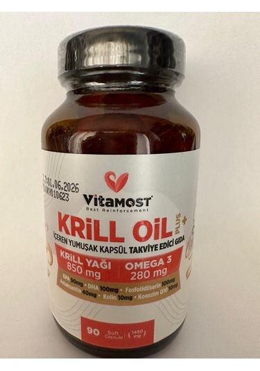 Krill Oil Plus 90 Softjel 1450 Mg