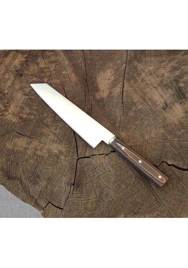 Şef bıçağı Profesyonel El yapımı Özel Üretim HGESF90 Ahşap