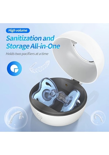 Willowhaven Pembe Taşınabilir Büyük Kapasiteli Uv Temizleme Kutusu 180s Hızlı Şarj Edilebilir Kompakt