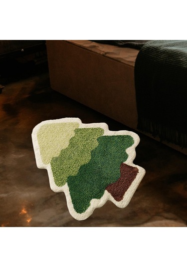 Suntek Yılbaşı Ağacı Halısı Nordic Sağlam Yumuşak Stil-b Stil B