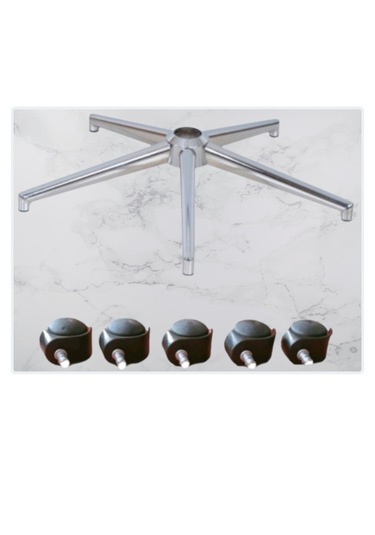 Cemre Ticaret Konik Krom Ayaklı Full Set