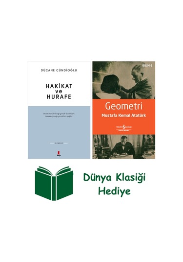 Hakikat Ve Hurafe + Geometri + Dünya Klasiği Hediye
