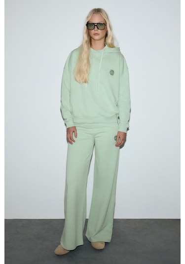 Urban Beat Elıtsa Kadın Mint Yeşil Sweatshirt Mint Yeşili