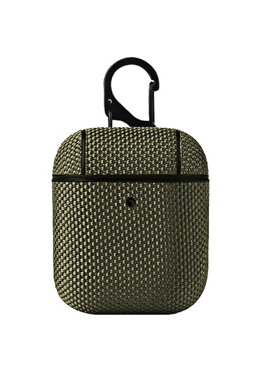 Airpods Uyumlu 1/2 İçin Kancalı İş Bezi Kulaklık Koruyucu Kılıf Yeşil