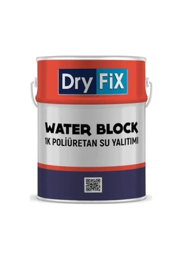 Dryfix Water Block 1k Poliüretan Su Yalıtımı 5 Kg Gri