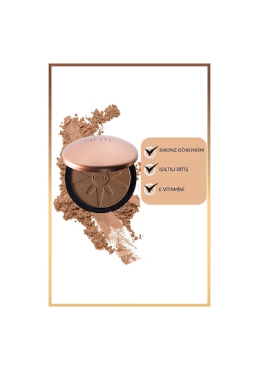 Note Cosmetique Bronzing Powder Bronzlaştırıcı Toz Pudra - 10 Bej