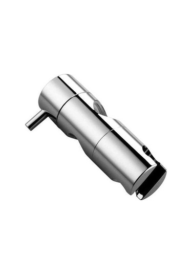 Ulzyvf 360 Derece Dönebilir Duş Başlığı Tutucu - Ayarlanabilir Yükseklik, Krom Diğer