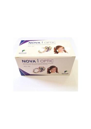 Nova Optik Desenli Göz Kapama Bandı 100'lü