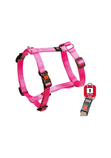 Karlie Kilitli Göğüs Tasması 25-40cm Kırmızı