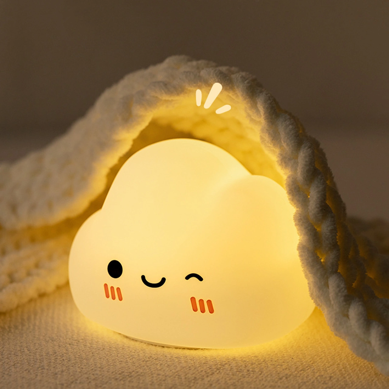 Folinda Anne-bebek Uyku Lambası: Yumuşak Işık, 5 Seviye Ayar, 30 Dakika Zamanlayıcı, 400mah Pil, Silikon Materyal, Beyaz Renk, Dokunarak Aç/kapat Diğer