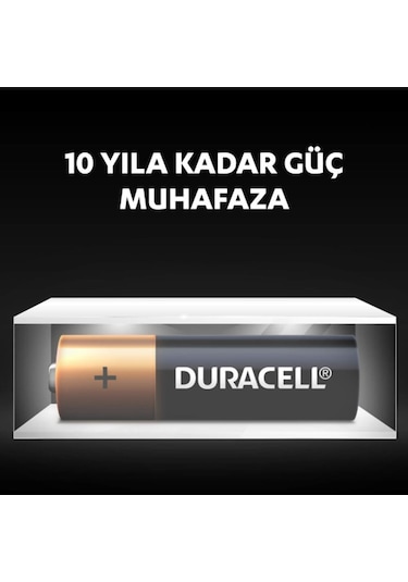 Duracell Alkalin AA Kalem Pil 1,5V 4'lü Paket (LR6 / MN1500)
