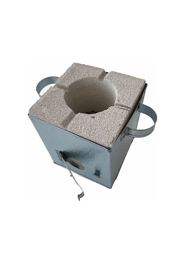 Ecevit Ocağı - Maltız -Küçük Boy- Mangal Taş Ocak - Köz Kamp Çay