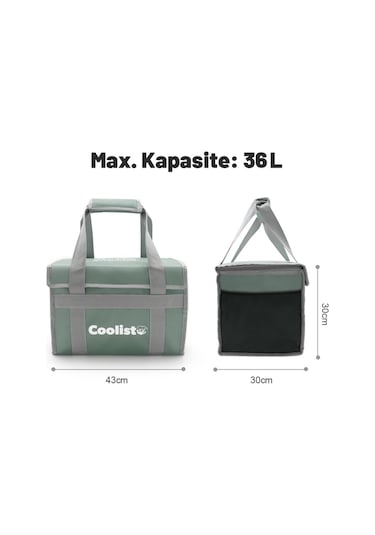 Coolist Cl36Lg 36 L Katlanabilir Termos Bez Çanta / Buzluk