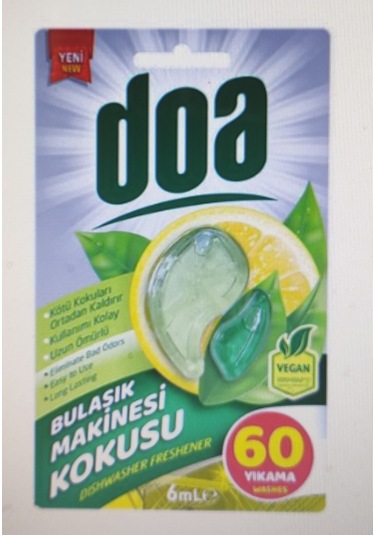 Doa Bulaşık Makinesi Kokusu Limon 60 Yıkama 6 ML