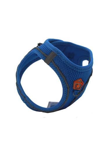 Pawstar Airmesh Kedi Köpek Göğüs Tasması Saks L Mavi