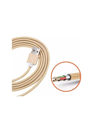 Tiger Micro Usb 3.0A 1Mt Örgü-Halat Hızlı Şarj Usb Kablo Tuc-A86 (526978895)