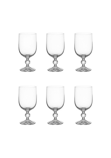 Kristal Kahve Yanı Su Bardağı 135 Ml Beyaz