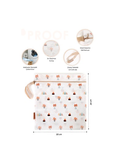 Proof Kirli Temiz Çantasi Volcanic Çok Renkli