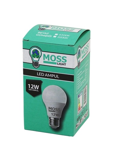 Moss Lıght 12w Beyaz Led Ampul E27 960lm 6500k