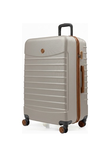 Büyük Boy Valiz 4x2 Teker Vizon-taba 1168 Vizon - Taba