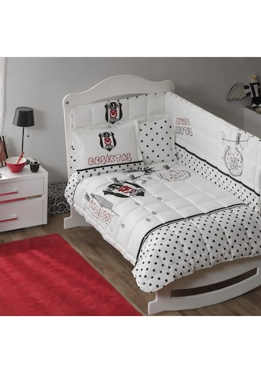 Taç Lisanslı Bebek Uyku Seti Bjk Beşiktaş Fanatik Baby