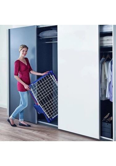 Leifheit Pegasus 180 Solid Plus Çamaşır Askılık 157x66cm Beyaz - Mavi