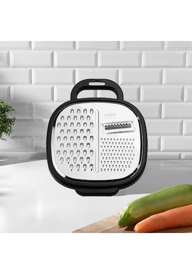 Nehir Paslanmaz Çelik Yatay Haneli Rende