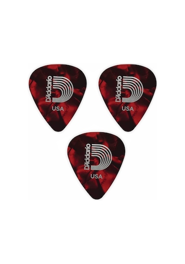 1cap6rd Gitar Penası 3 Adet 1 Mm. Heavy Kırmızı