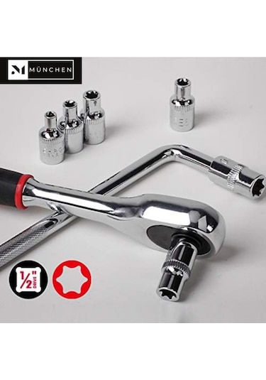 9 Parça 1/'2 E-torx Lokma Setı -sbglobal