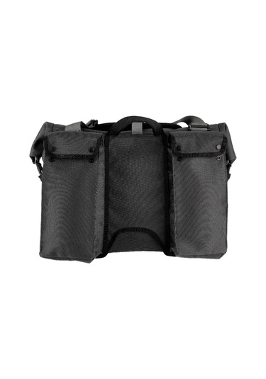 Brompton Borough Rolltop L Çanta Koyu Gri Q101500 Siyah