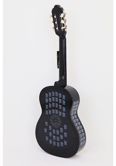 beyaz gitar akor cetveli tablosu stickerı etiketi   (2\4)  (3\4)