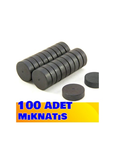 Mıknatıs Magnet 100 Adet Yuvarlak Mıknatıs 1.4 Mm 3 Mm