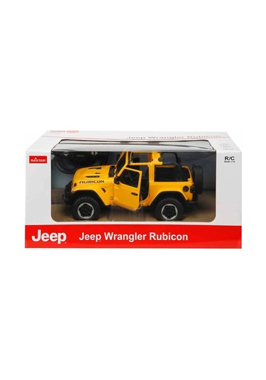 Rastar 1:14 Jeep Wrangler Rubicon Uzaktan Kumandalı Araba - Sarı Standart Sarı
