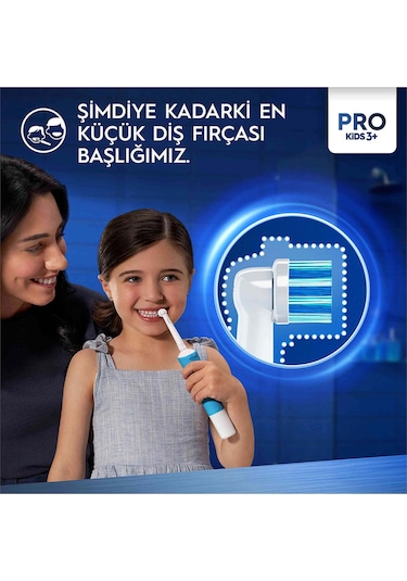 Oral-B Spiderman Şarjlı Diş Fırçası Yedek Başlığı Beyaz 2'li