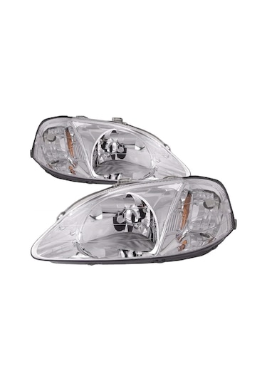 Honda İes Civic Makyajlı Kasa 1999-2001 Model Uyumlu Usdm Far