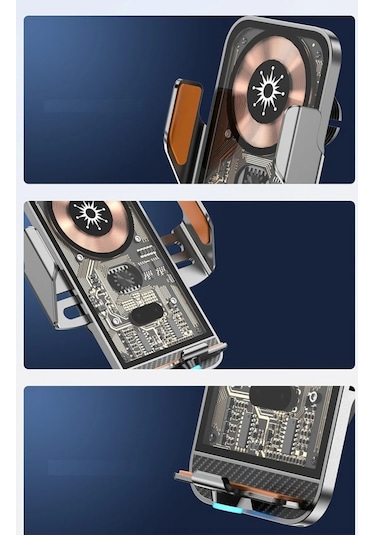 5 Watt Wireless Şarj Magesafeli Sensörlü Açılır Kanatlar Titanyum