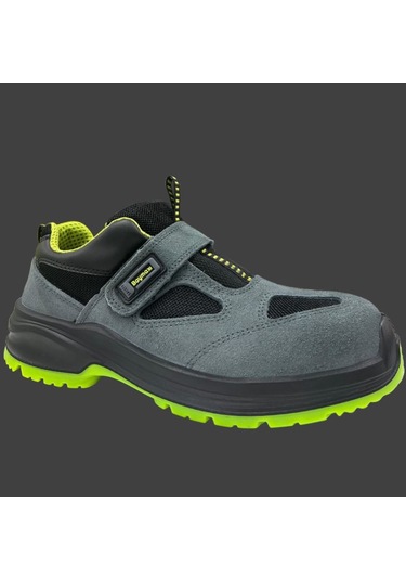 Baymax Çelik Burun Özel Taban Golden Bx-01 Koruyucu İş Ayakkabısı Gri