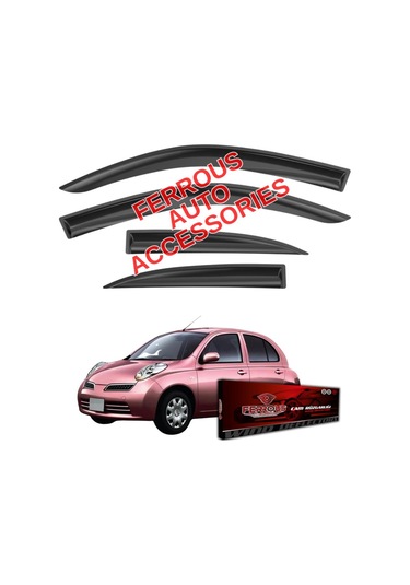 Nissan Micra Ferrous Cam Rüzgarlığı 4lü 2003 2010