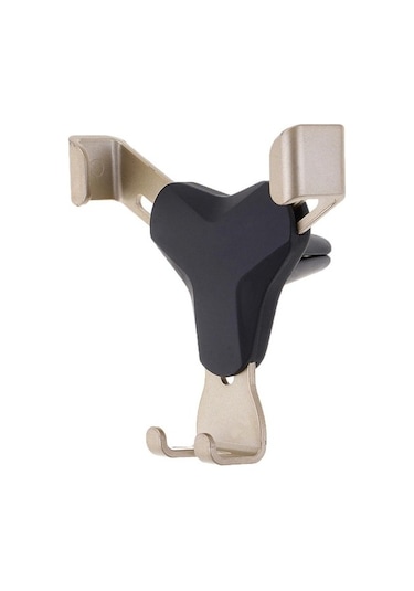 Wisdomselect Evrensel Yerçekimi Araba Hava Firar Montaj Braketi Cep Telefonu Standı Tutucu Beşik Siyah Yok Havalandırma 3q89e2