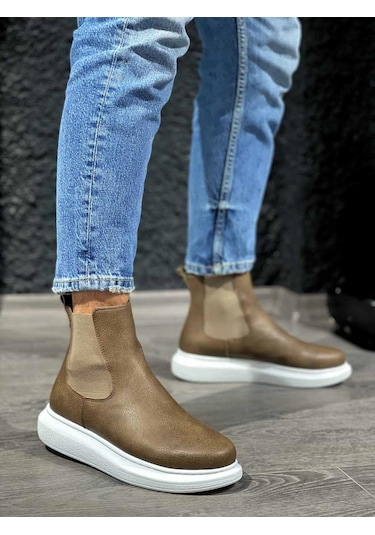 Knack Yüksek Taban Ayakkabı 111 Vizon 001