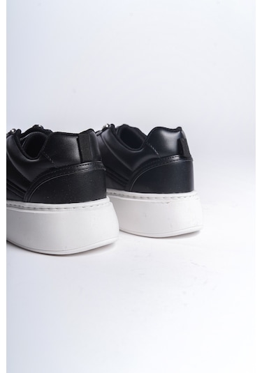 Garantili D419 Günlük Ortopedik Unisex Sneaker Spor Ayakkabı Siyah Garantili D419 Günlük Ortopedik Unisex Sneaker Spor Ayakkabı Siyah